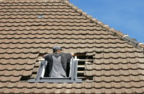 Pose de velux - Villegly